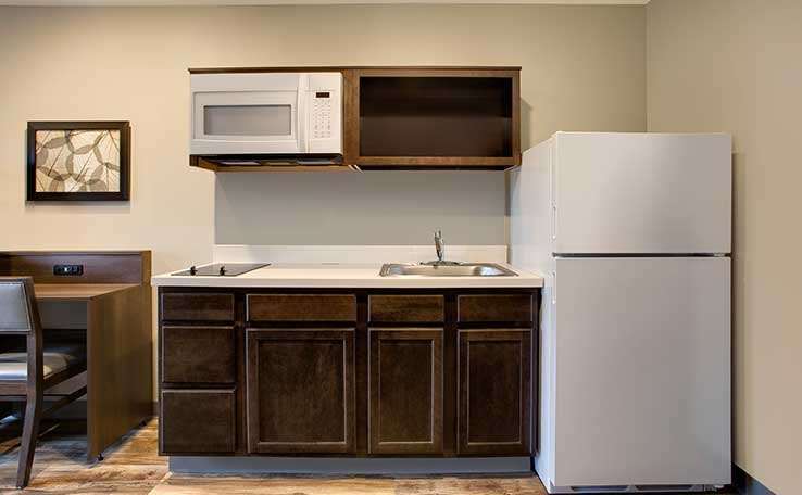 ホテル ウッドスプリング スイーツ シアトル エバレット 部屋 写真
